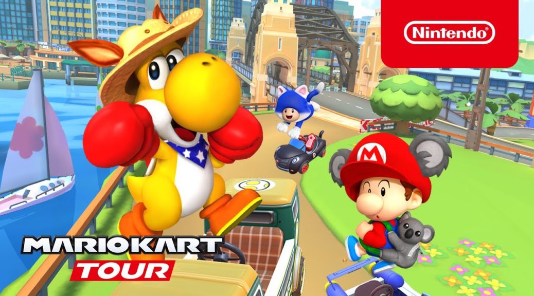 Mario Kart Tour Introduces Kangaroo Yoshi In Its Latest Sydney Tour Nintendosoup 7502