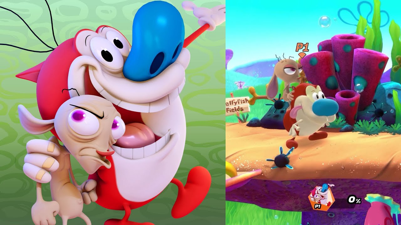 Nickelodeon All-Star Brawl Receives “Ren & Stimpy” Character Showcase ...