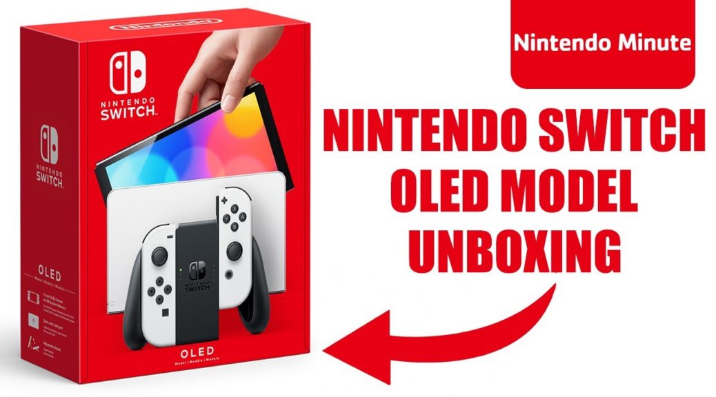 Nintendo Switch OLED model unboxing and review