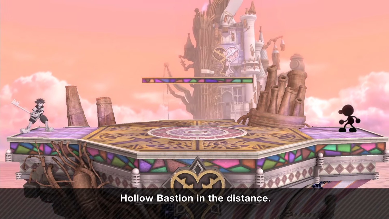 smash bros hollow bastion