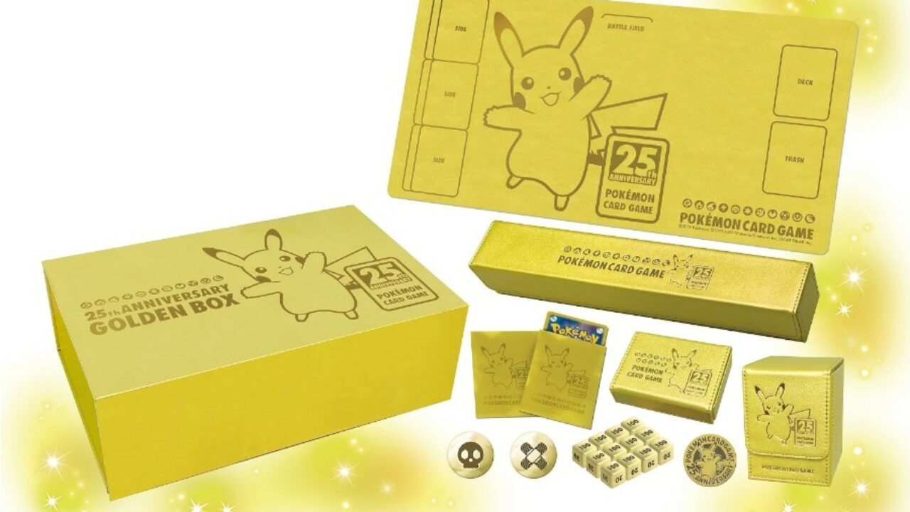 Pokemon TCG 25th Anniversary Golden Box (No Cards) Up For Pre