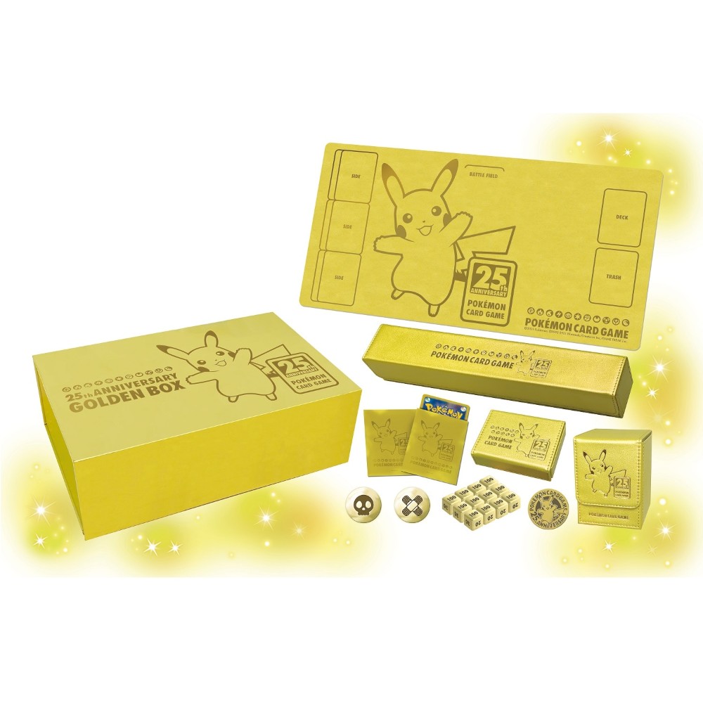 25th ANNIVERSARY GOLDEN BOX pokemon