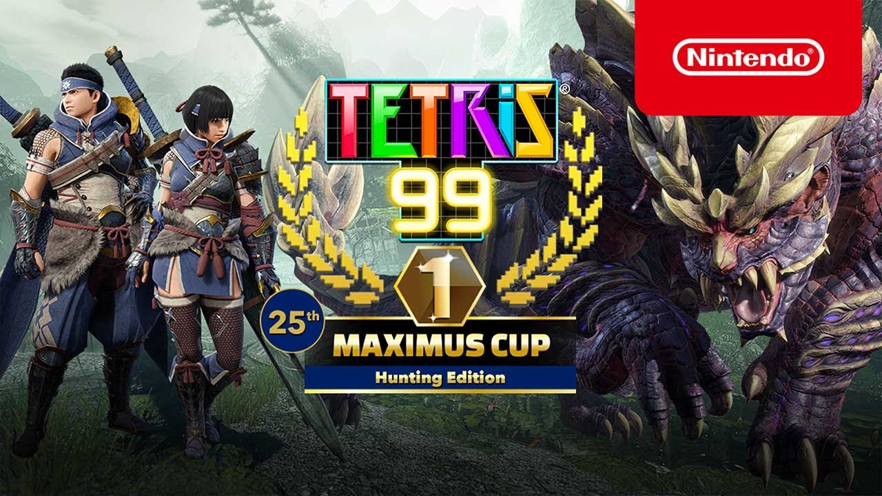 Tetris 99 25th Maximus Cup Features Monster Hunter Rise Theme – NintendoSoup