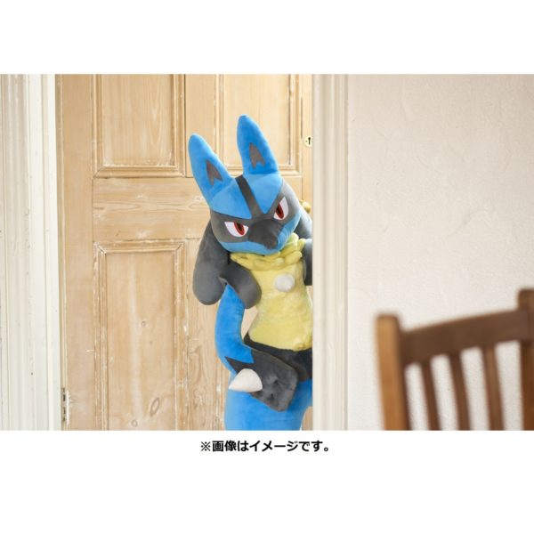 Official Life-Size Lucario Plush Revealed In Japan – NintendoSoup