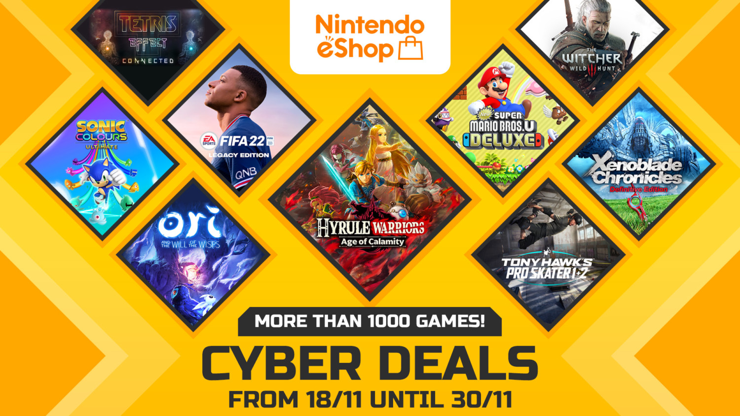 Nintendo's Huge Cyber Deals Sale Ends Soon, Up To 50% Off Switch eShop  Games (North America)