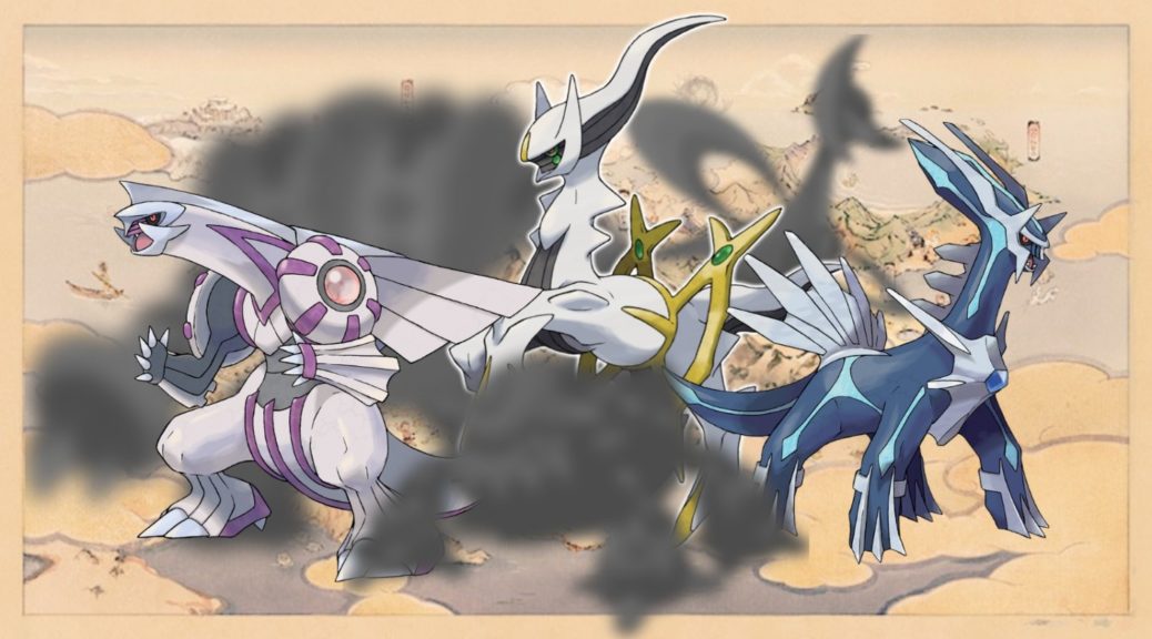 Alpha Shiny Giratina Both Forms Pokemon Legends: Arceus 