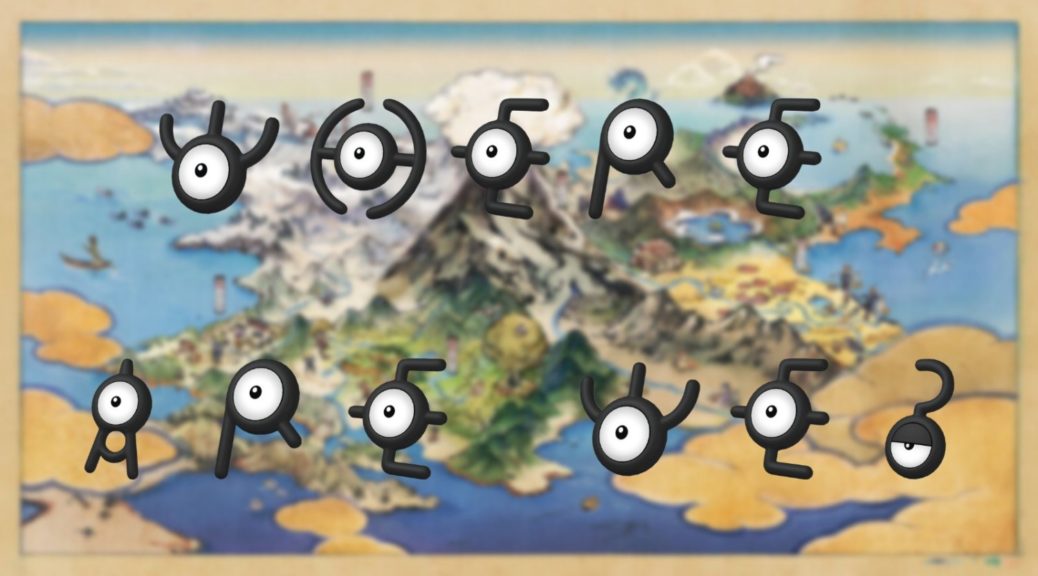 How to catch every Unown in Pokemon Legends Arceus