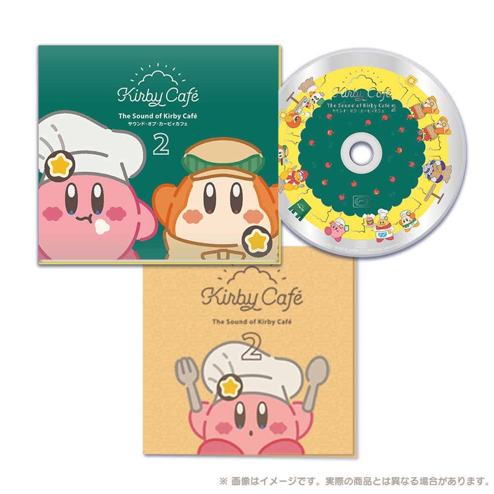 The Sound of Kirby Cafe 2 Original Soundtrack CD – NintendoSoup