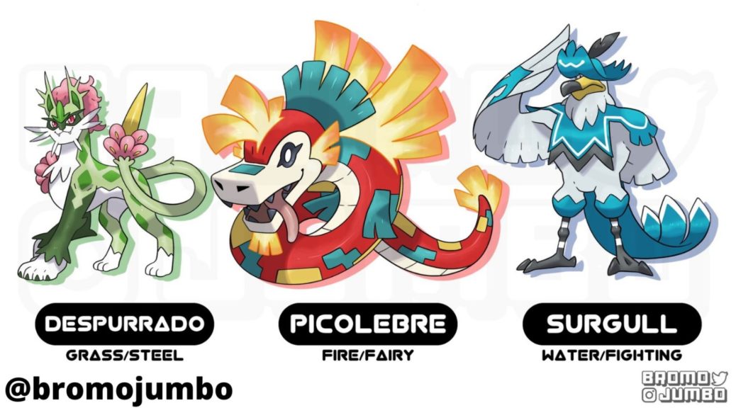 Pokémon Scarlet and Violet starter evolutions and what they look