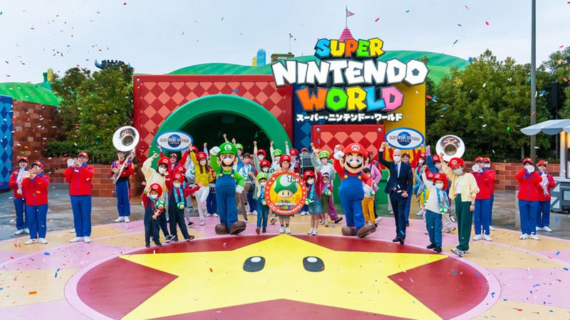 Super Nintendo World Japan Celebrates Its First