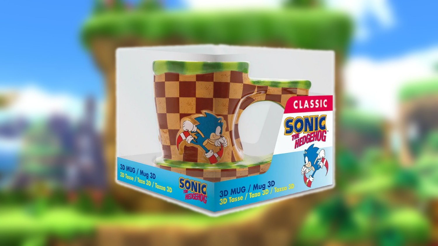 Check Out This Official Sonic The Hedgehog Mug Based On Green Hill Zone –  NintendoSoup
