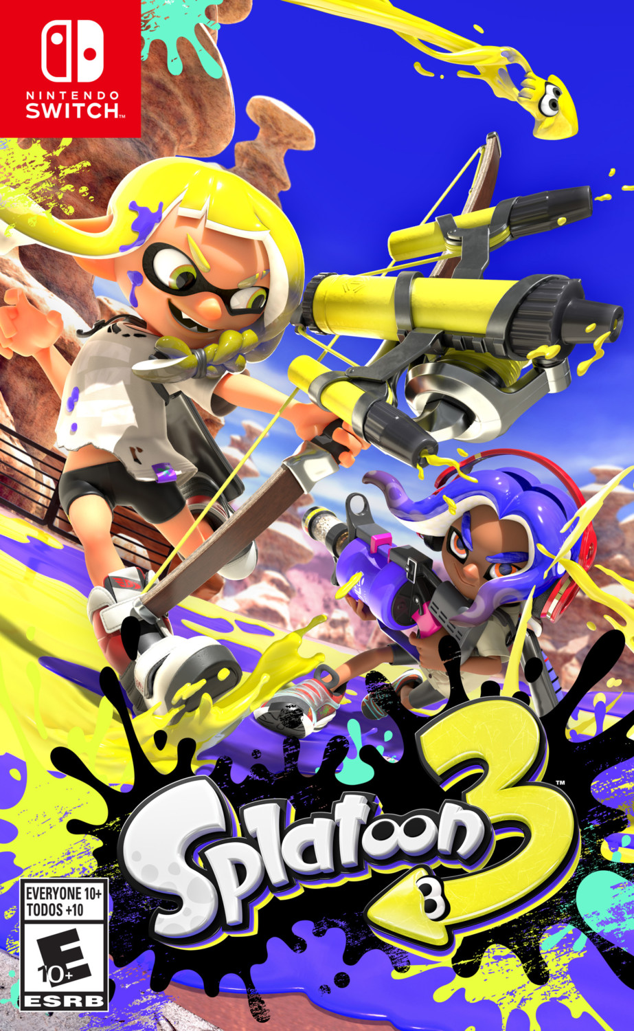 Splatoon 3 Launches September 9th 2022 For Switch Boxart Shared Nintendosoup 2079