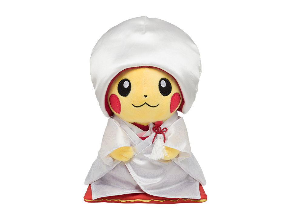 Pikachu Wedding: Wedding Kimono Pikachu (Male) Plush - 9 In