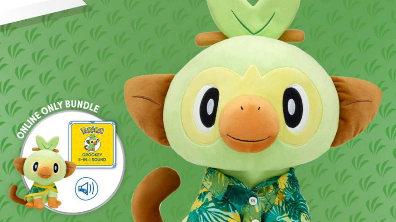 plush grookey