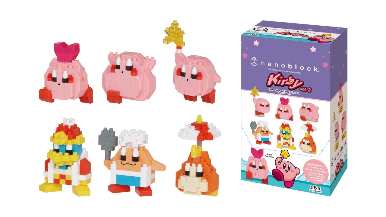 Kirby Volume 2 Nanoblock Mininano Blind-Box Constructible Figure