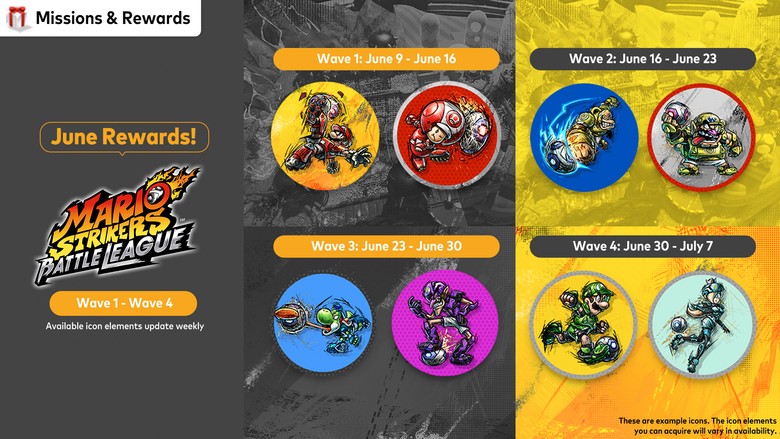 Nintendo Switch Online Updated With Mario Strikers: Battle League Icons –  NintendoSoup
