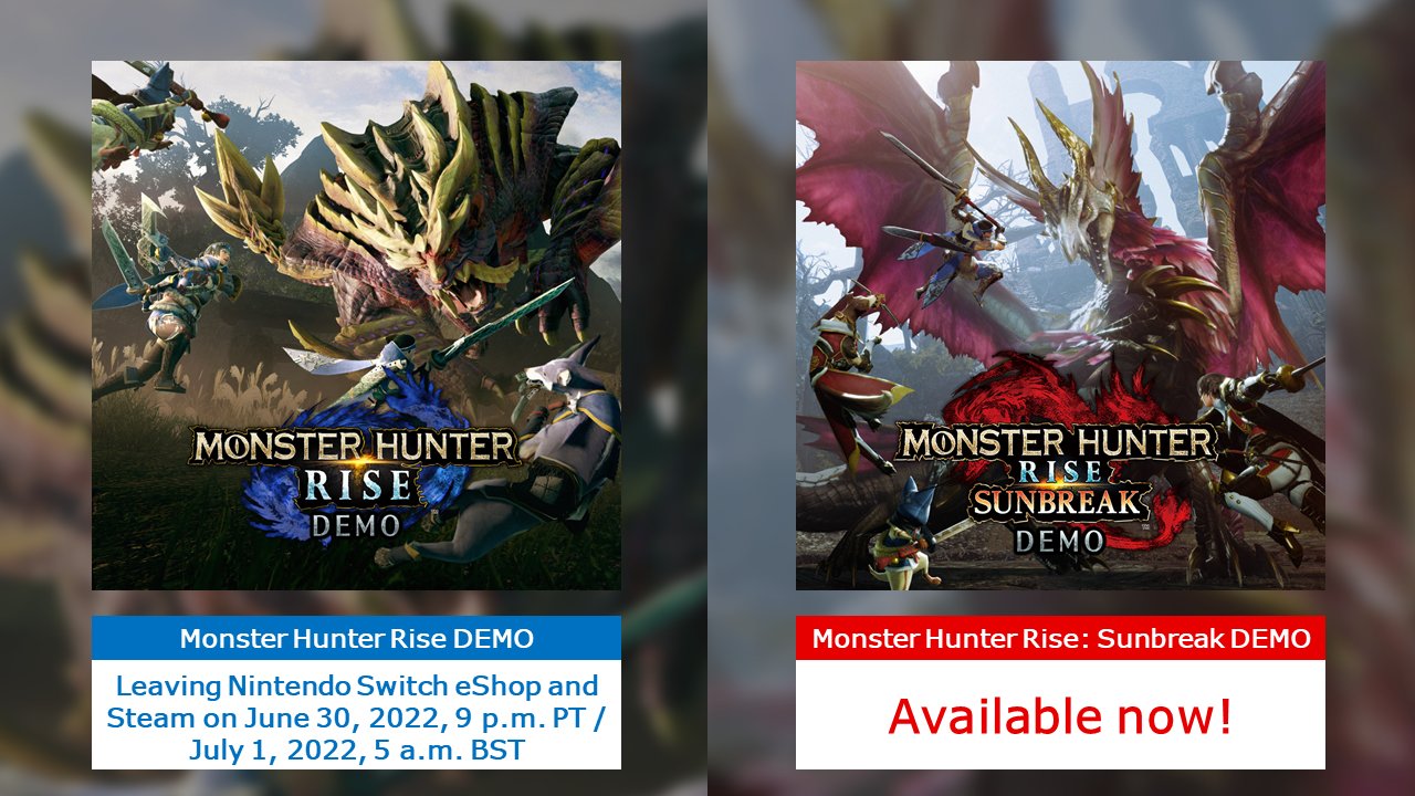 Monster Hunter Rise demo footage