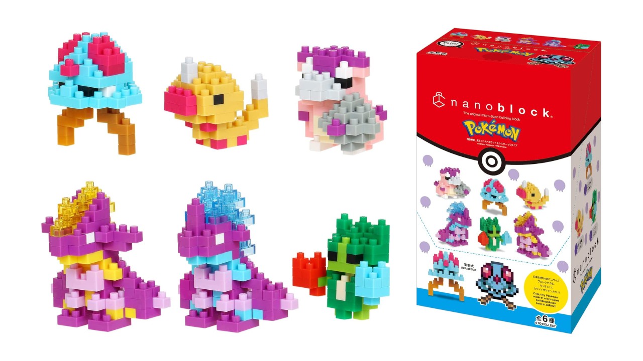 Pokémon nanoblocks store