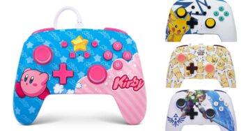 PowerA Releasing New Wired Switch Controllers Based On Pokemon, Kirby, And The Legend Of Zelda