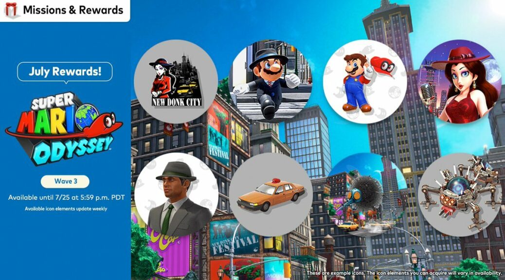 switch-online-missions-rewards-adds-super-mario-odyssey-new-donk-city-icon-customizations
