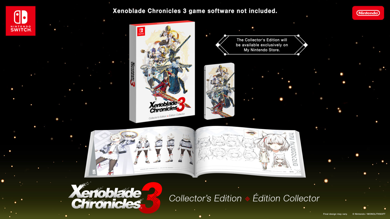 Xenoblade Chronicles 3 Collector S Edition Contents Pre Orders Open September 22 For Nintendo Uk Nintendosoup