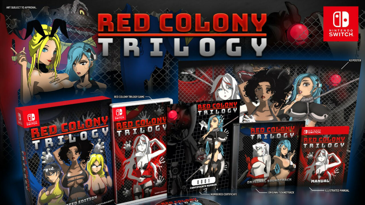 Red Colony Trilogy Physical Editions Announced, Pre-Orders Start 