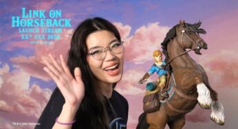 First 4 Figures Zelda Breath Of The Wild “Link On Horseback” Statue Reveal Set For August 16th 2022