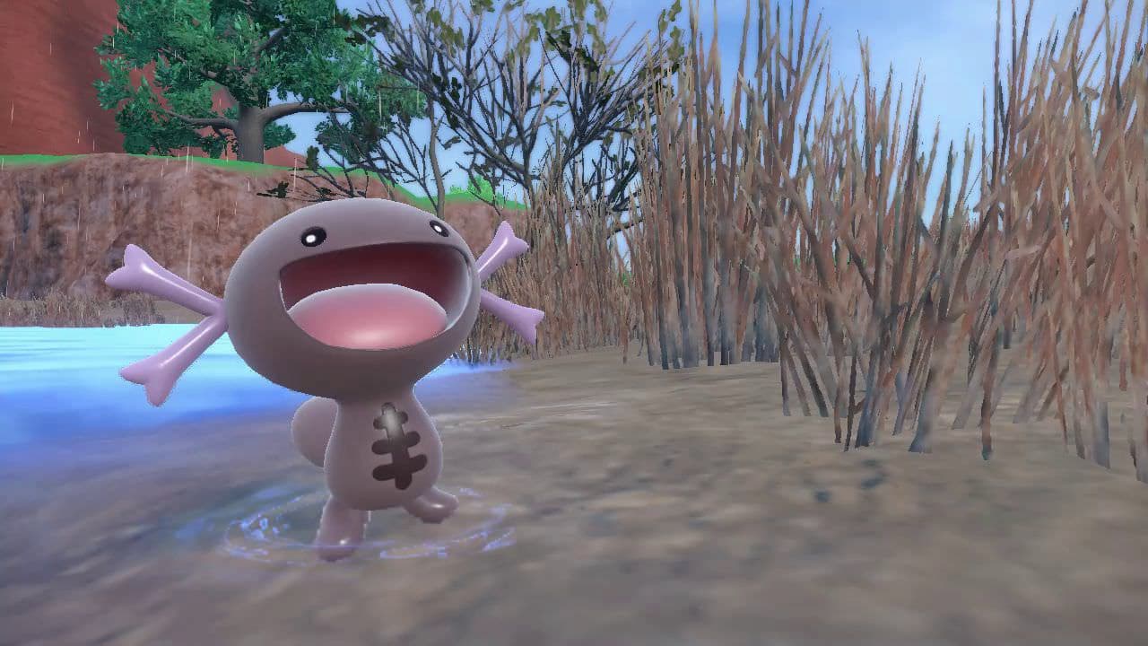 Pokémon Scarlet and Violet: Photos of Fidough, Paldean Wooper, Cetitan