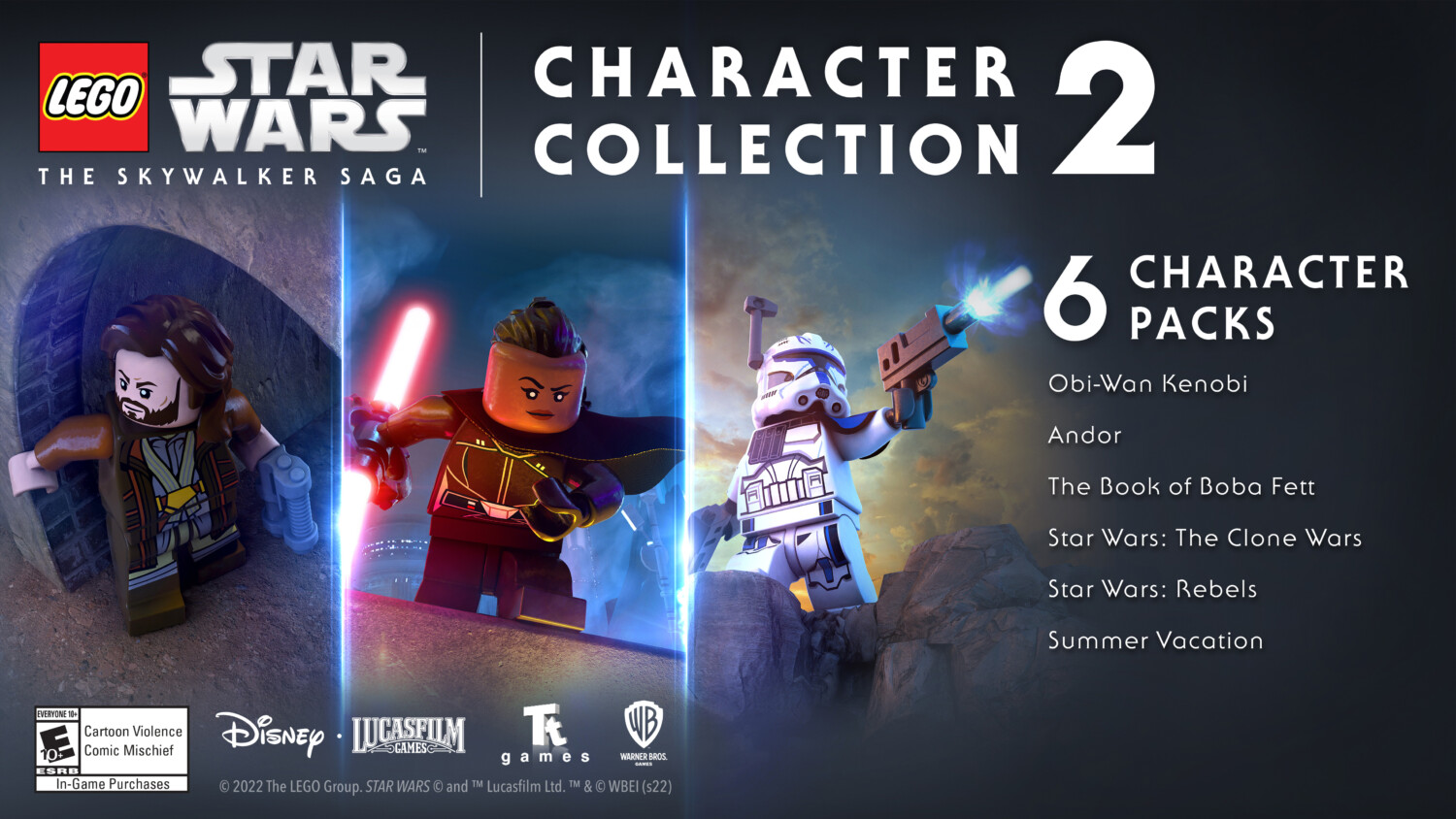 All DELUXE EDITION Character Packs Showcase in Lego Star Wars Skywalker Saga  