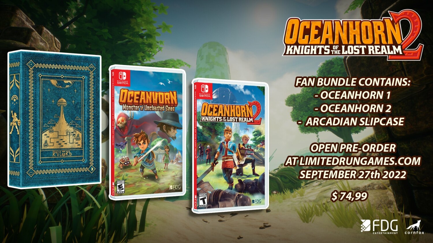 Oceanhorn 2 nintendo on sale switch release date