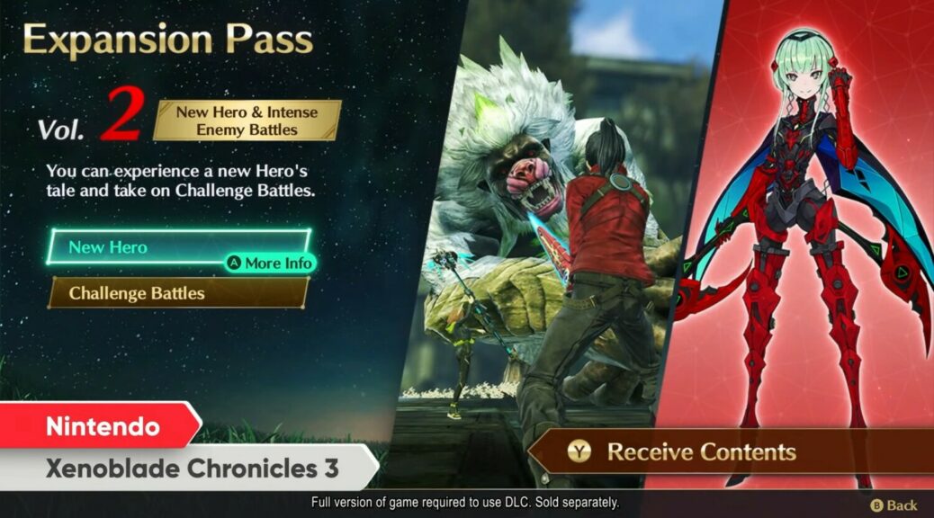 Xenoblade Chronicles 3 DLC Expansion Pass Wave 2 Launches October 13