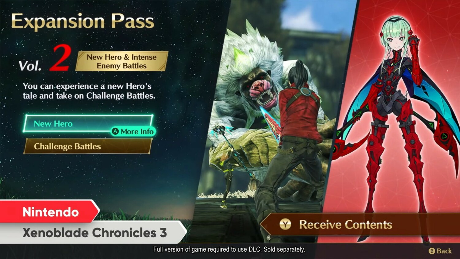 Xenoblade Chronicles 3 Expansion Pass announced