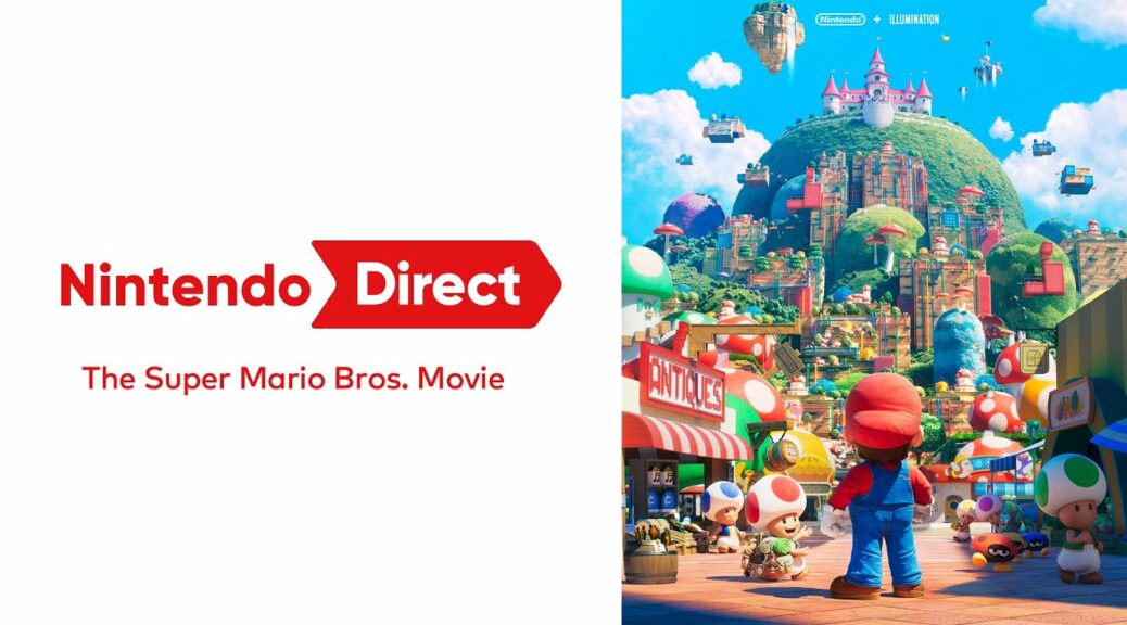 Nintendo of America on X: Tune in at 1:05 p.m. PT on 10/6 for a  #NintendoDirect: The Super Mario Bros. Movie presentation introducing the  world premiere trailer for the upcoming film (no