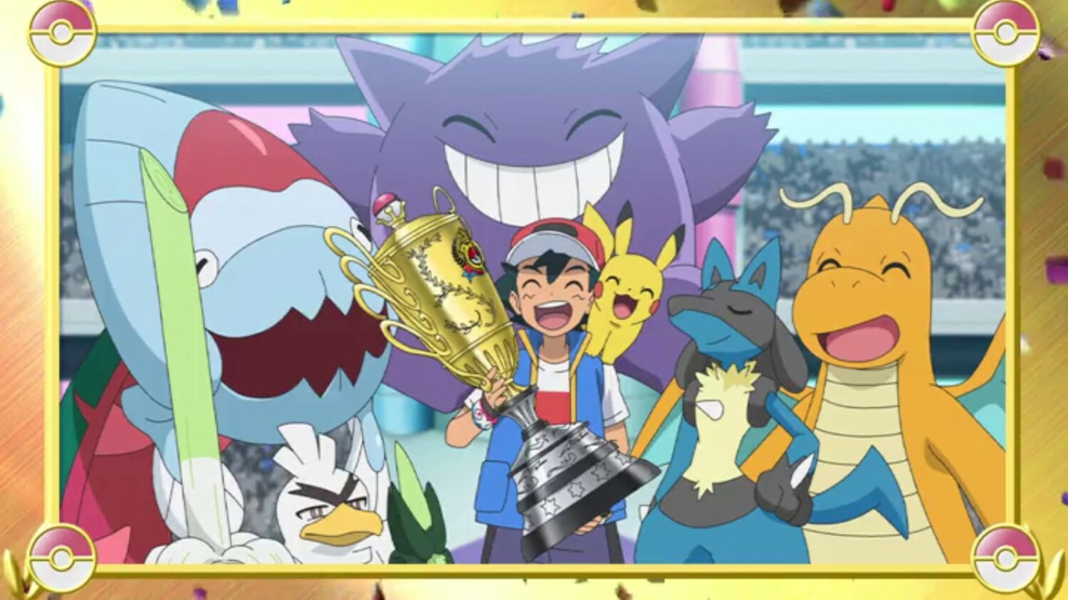 Ash Ketchum Has Won The Masters Eight Tournament And Become World
