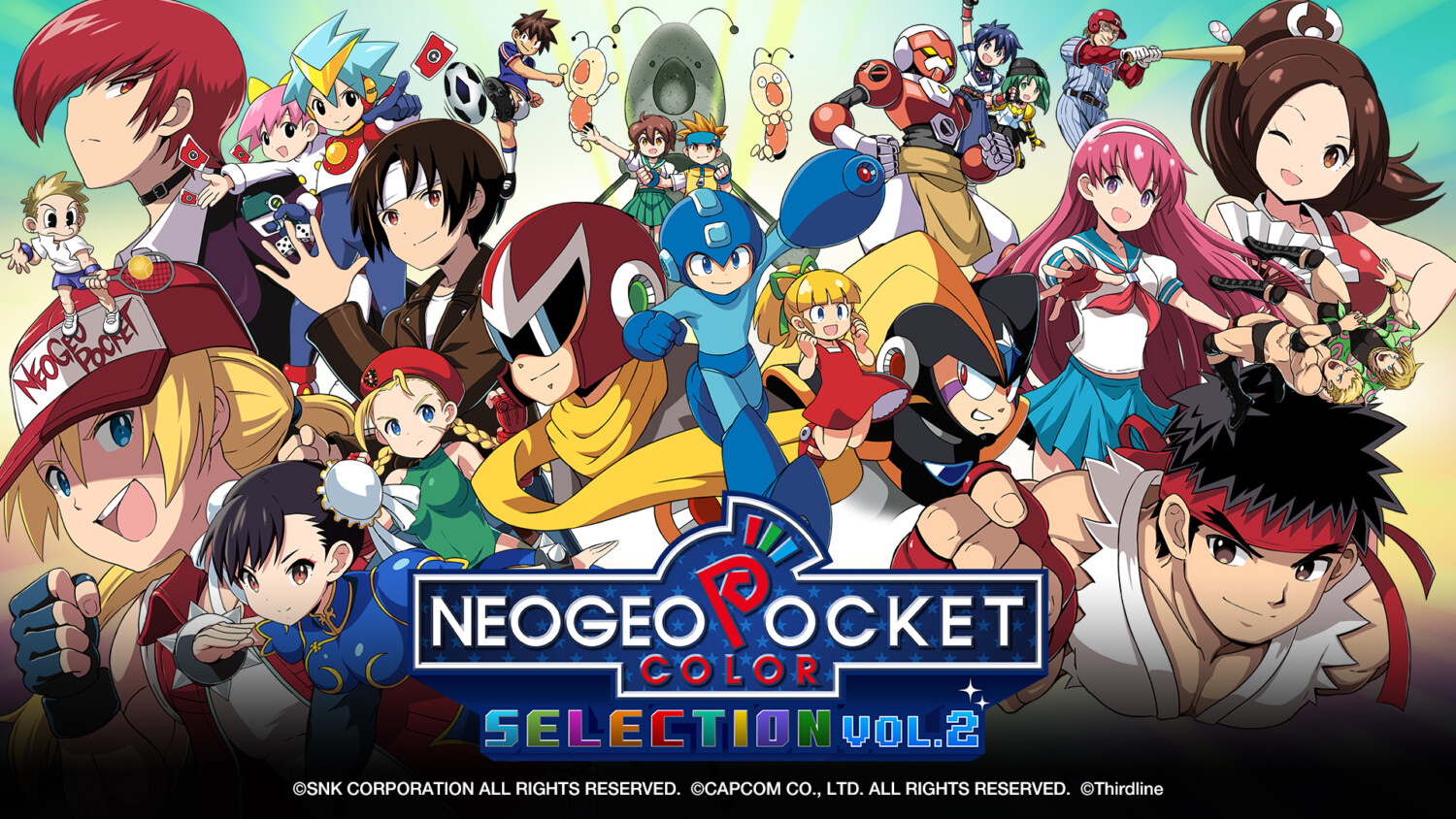 NEOGEO Pocket Color Selection Vol. 2 Launches November 9th 2022