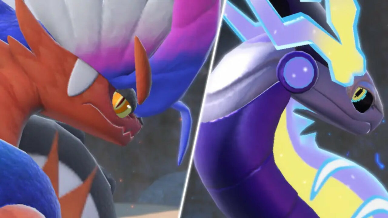 Pokemon Scarlet and Violet Fan Designs Their Own Shiny Versions of Koraidon  and Miraidon