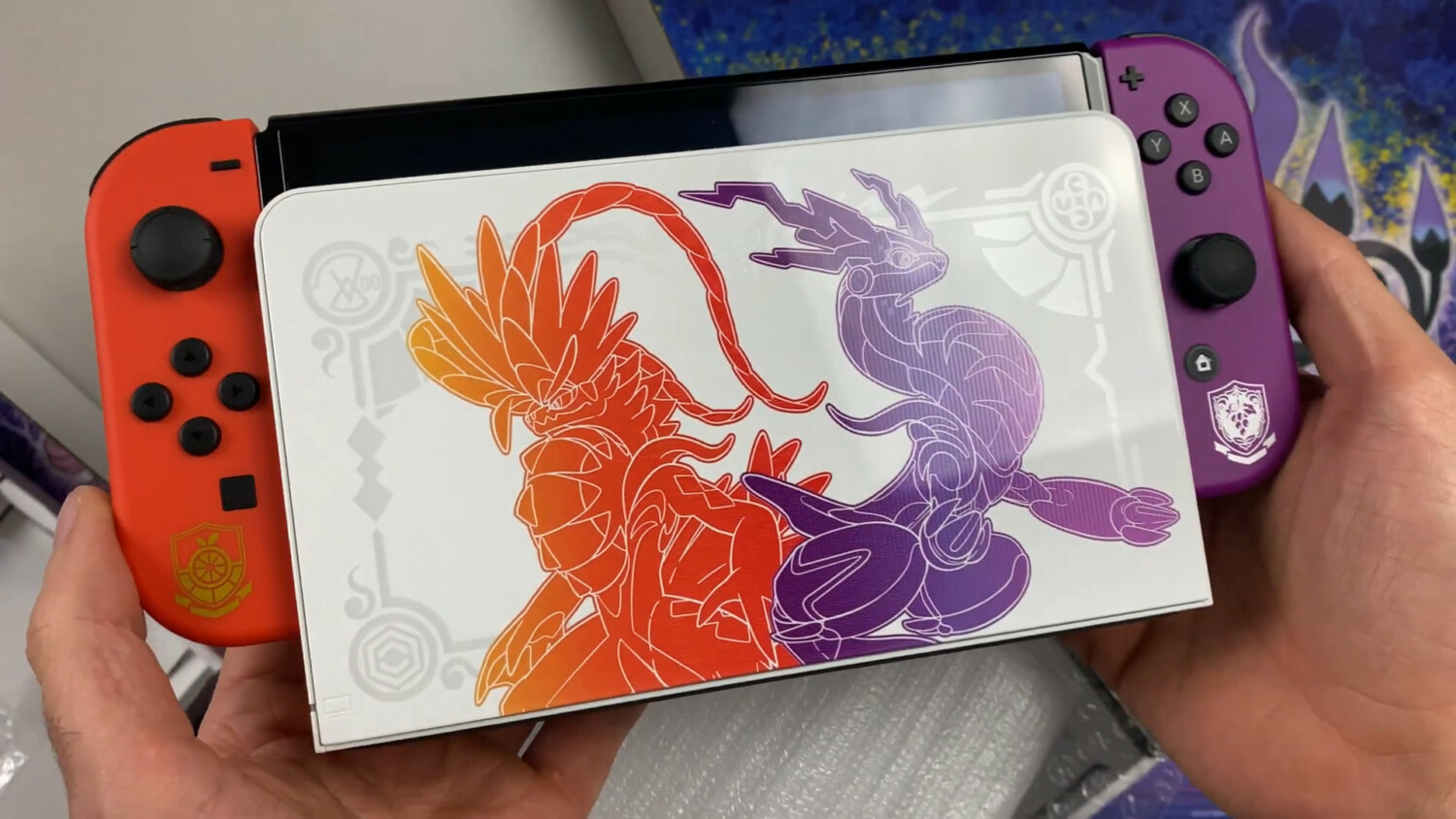 Nintendo Switch OLED: Pokémon Scarlet and Violet Edition Revealed