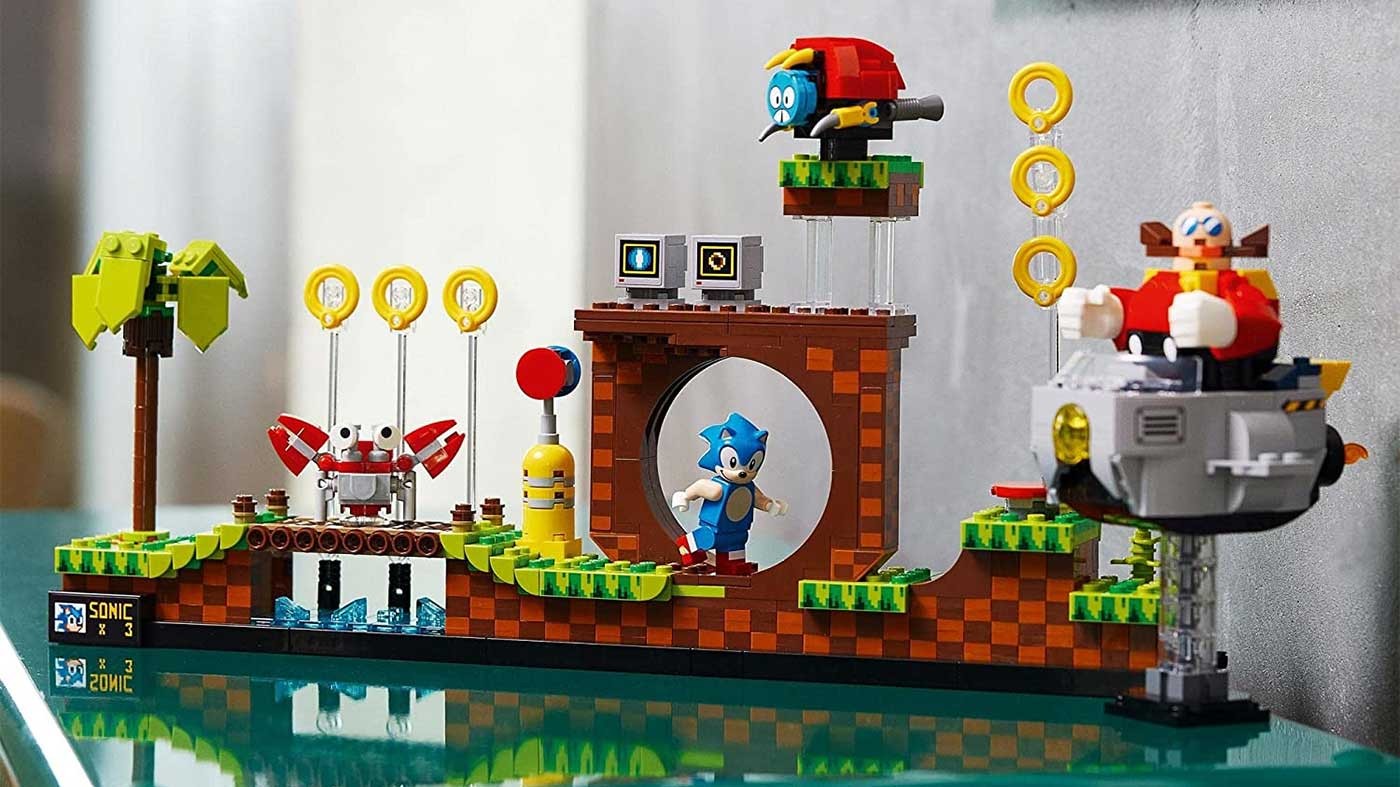 Lego Mario vs Sonic Box Art Nintendo Switch (2023) by