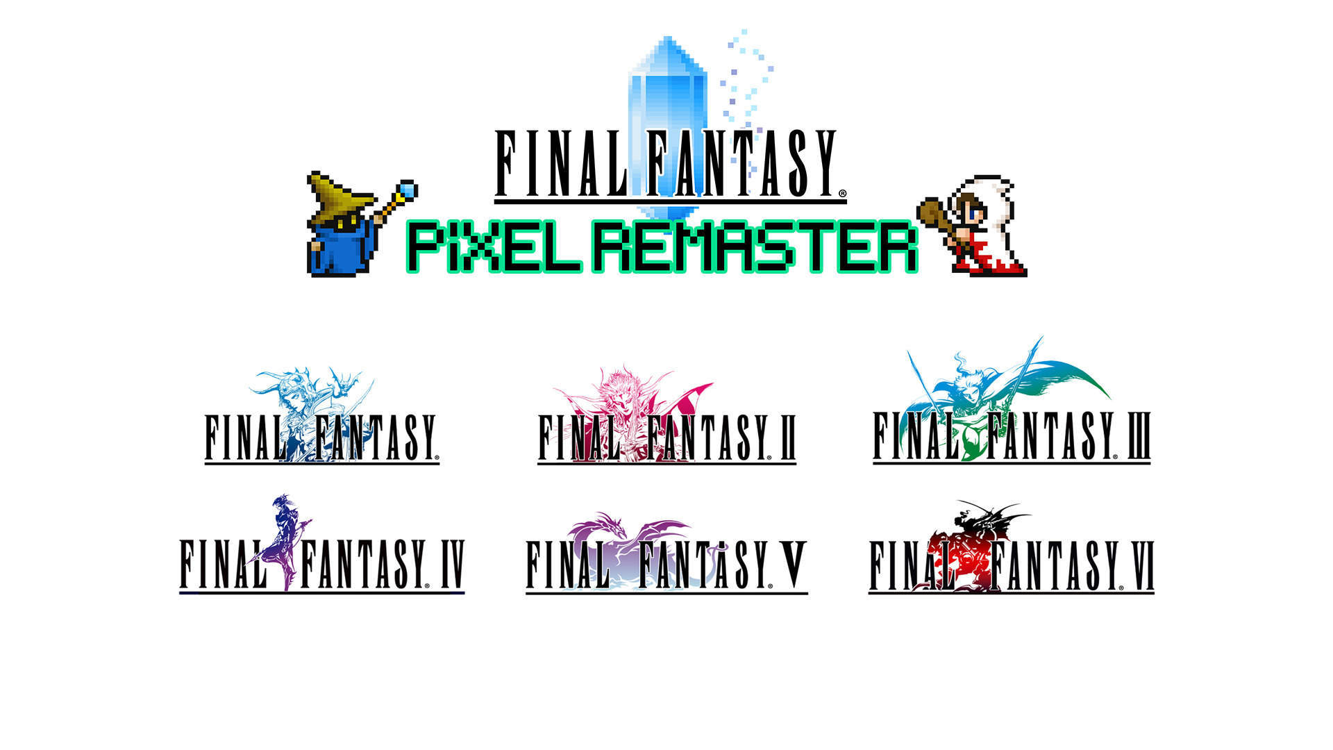 Final Fantasy Pixel Remaster Series Rated For Nintendo Switch By