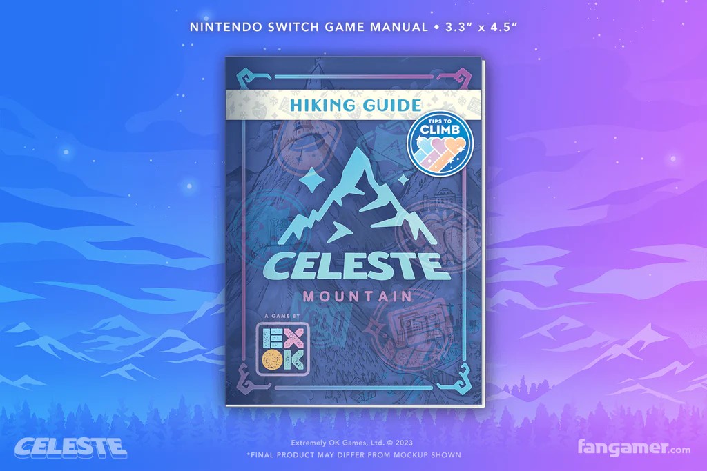 If Celeste had a physical release, this is what I'd imagine the