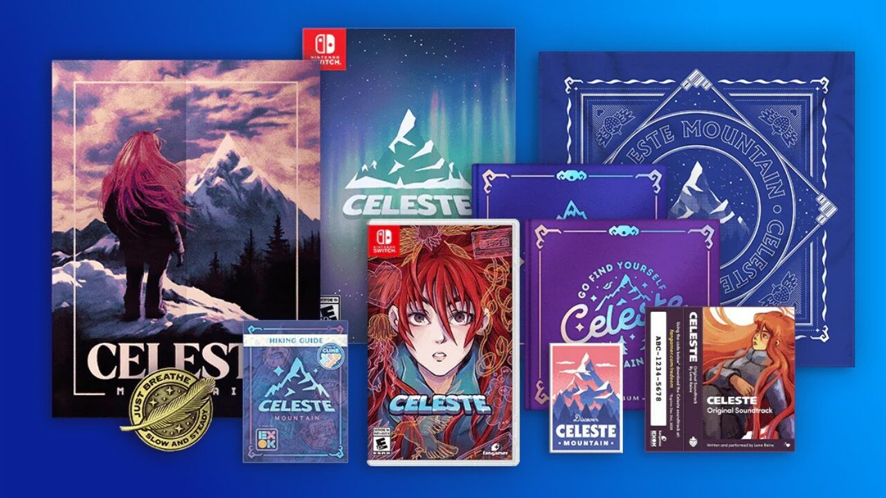 Celeste Deluxe Edition Physical Release Announced By Fangamer, Now