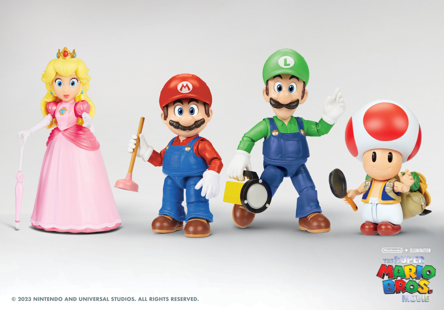 Jakks Pacific Reveals Their First Set Of Super Mario Bros Movie Toys Nintendosoup