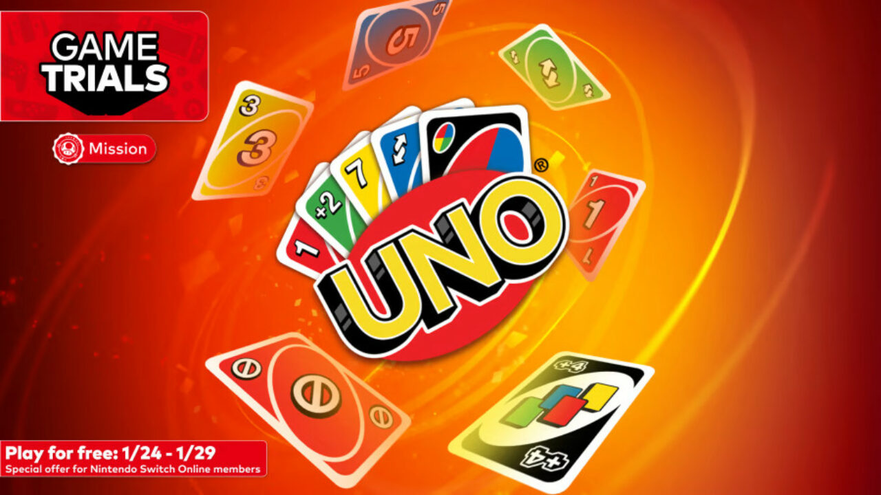 UNO Free “Game Trials” Offer Announced For Switch Online