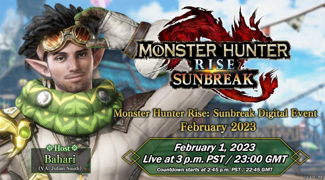 Three New Monsters In Free Monster Hunter Sunbreak Update