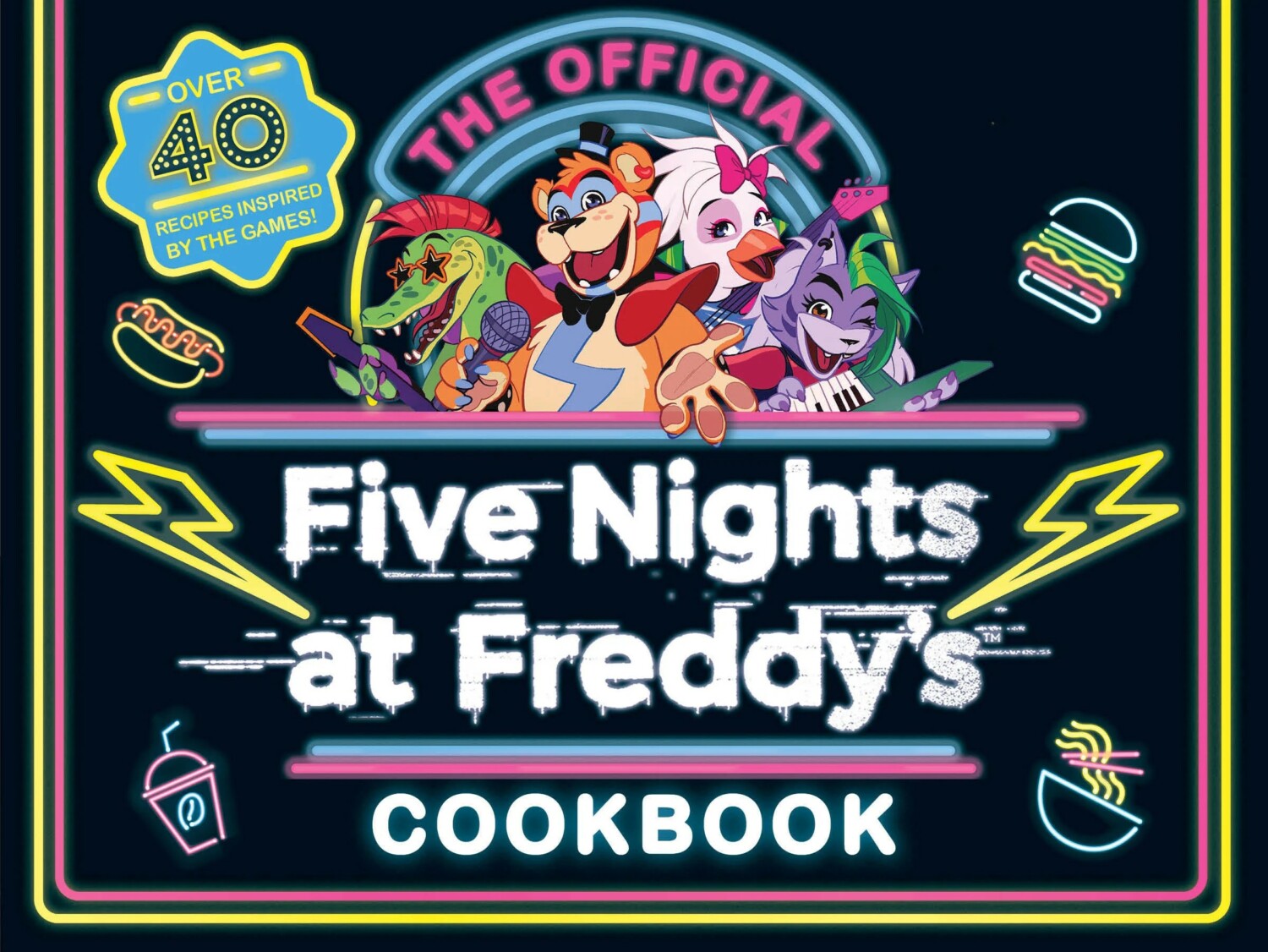 It seems digital versions of the FNAF cookbook still has FNAF plus