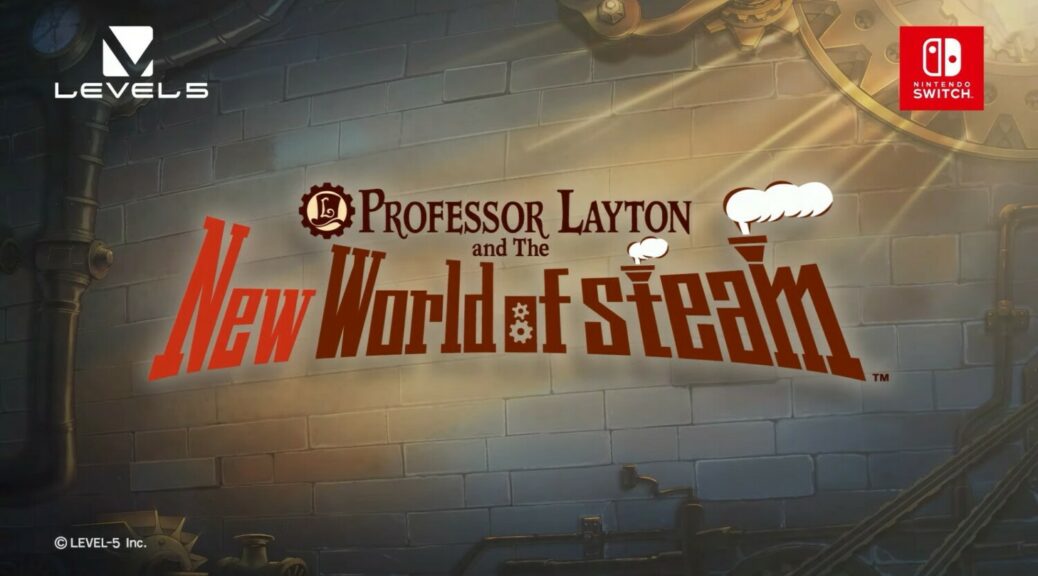 Anunciado Professor Layton and The New World of steam para