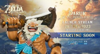 First 4 Figures Zelda Breath Of The Wild Daruk Statue Reveal Set For February 28th 2023