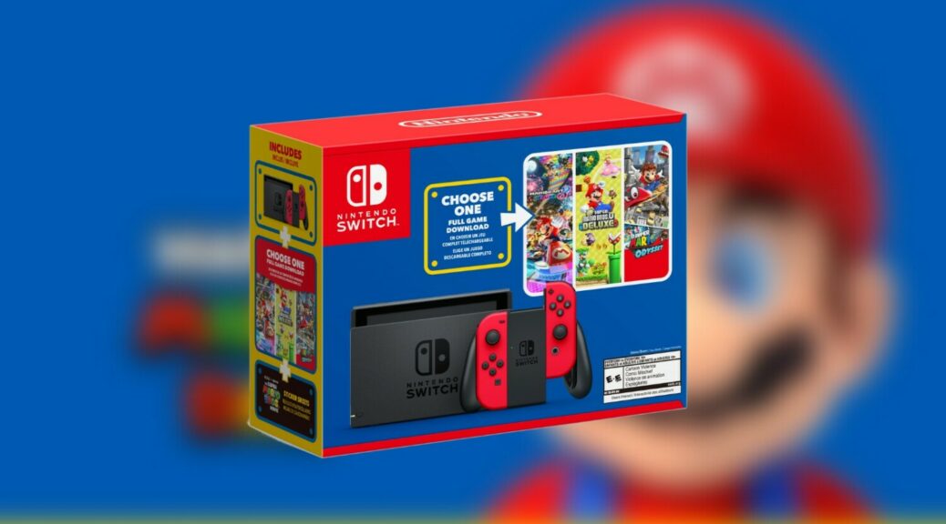  Nintendo Switch Mario Choose One Bundle : Video Games