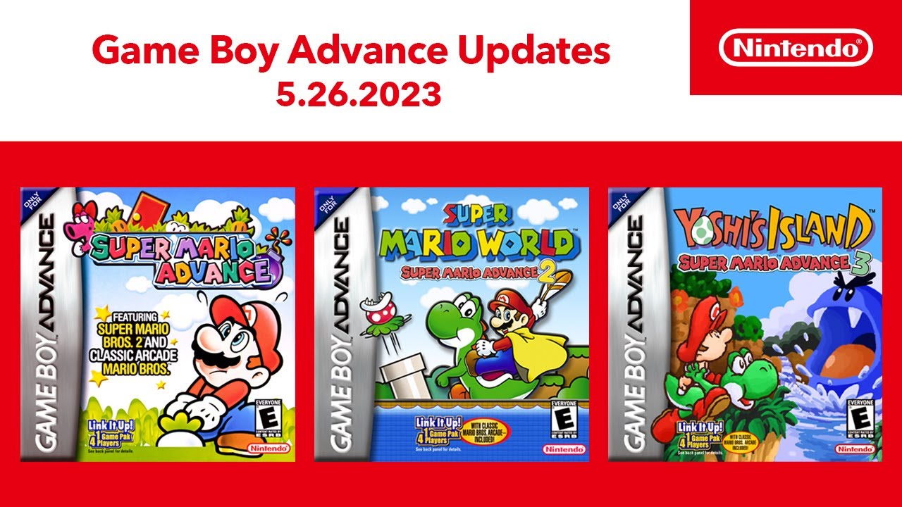 Three Super Mario Advance Games Coming To Switch Online Expansion Pack May  26th 2023 – NintendoSoup
