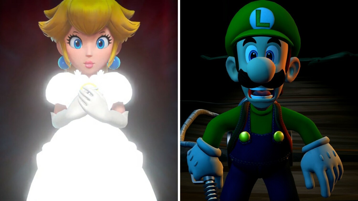 Untitled Princess Peach Game And Luigi's Mansion Dark Moon